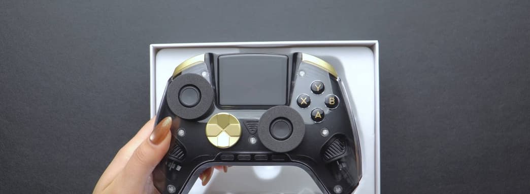 Anbernic показала распаковку контроллера RG G01 с экраном и датчиком пульса