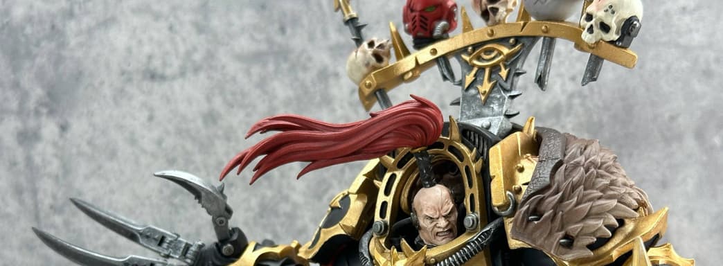 JoyToy's Warhammer 40,000 Abaddon the Despoiler Figure Review Released