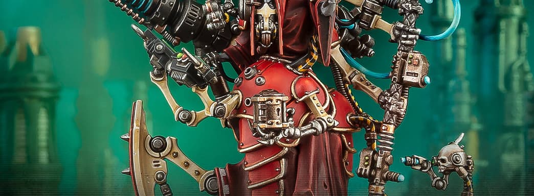 Представлены миниатюры Тулии Гулд и Хастариев для Warhammer 40,000: живой глас Бога-Машины