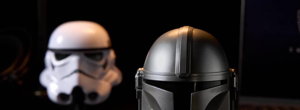 Hasbro выпустит мини-реплики шлемов Мандалорца и Штурмовика из «Звёздных войны»