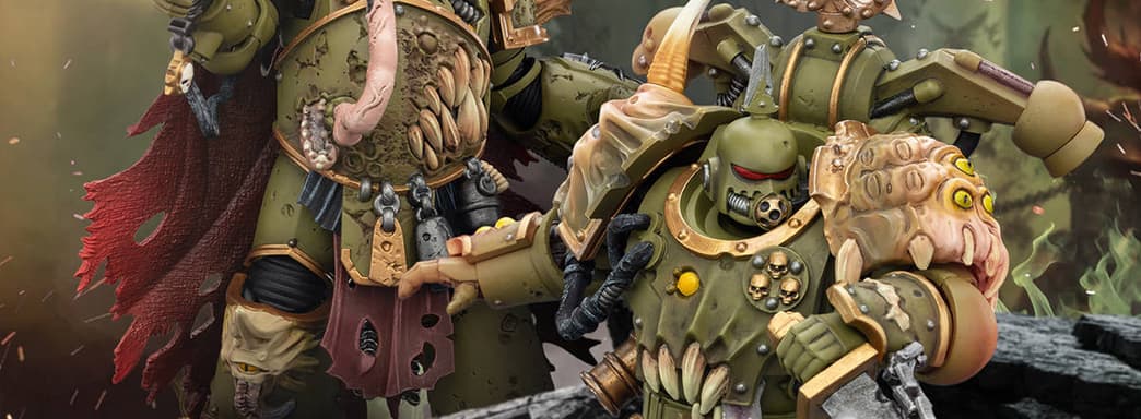 Гвардия Смерти из Warhammer 40,000 получит новые фигурки чумных космодесантников от JoyToy