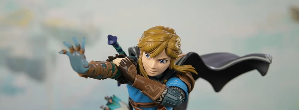 Presentada la nueva estatua de Link de The Legend of Zelda: Tears of the Kingdom de First 4 Figures