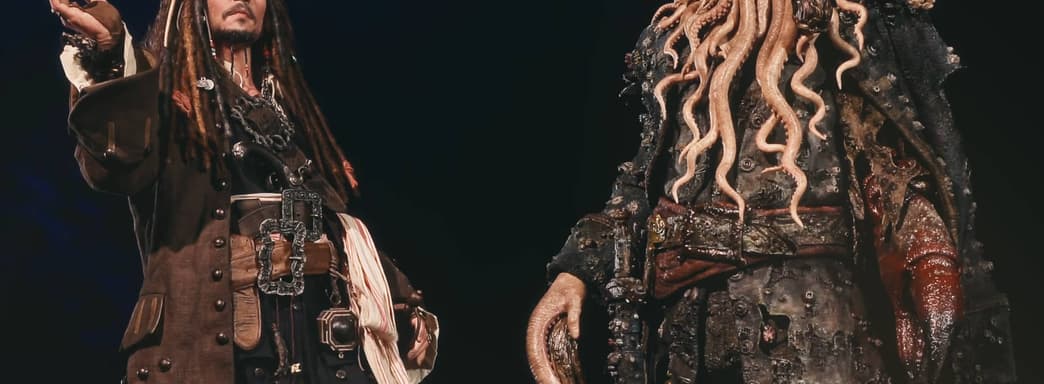 JND Studios выпустит статуи Капитана Джека Воробья и Дэйви Джонса из фильма «Пираты Карибского моря: Сундук мертвеца»