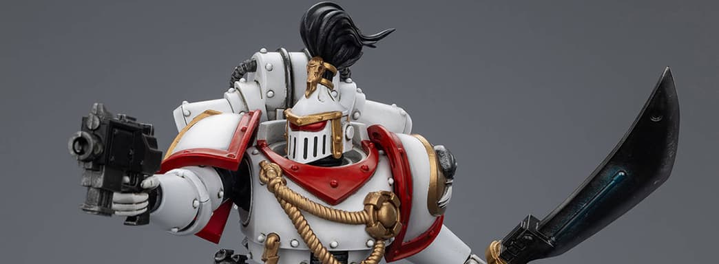 JoyToy показала распаковку фигурки Претора легиона Белых Шрамов из Warhammer: The Horus Heresy