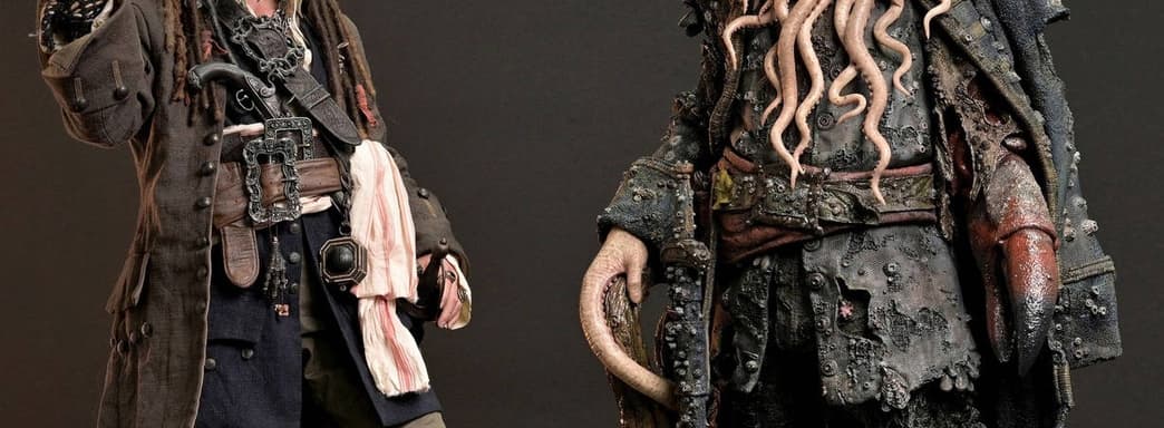 Статуи Капитана Джека Воробья и Дэйви Джонса от JND Studios обзавелись ценами: время готовить дублоны