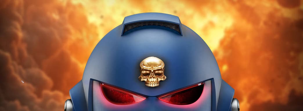 JoyToy открыла предзаказ на шлем капитана Ультрамаринов из Warhammer 40,000