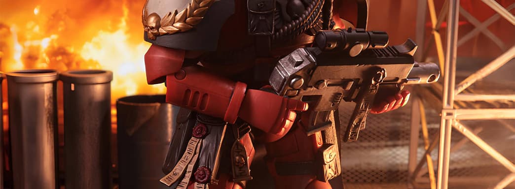 Warhammer 40,000: Dawn of War IV tendrá figuras del Capitán Cyrus y del Veterano de retaguardia de McFarlane Toys
