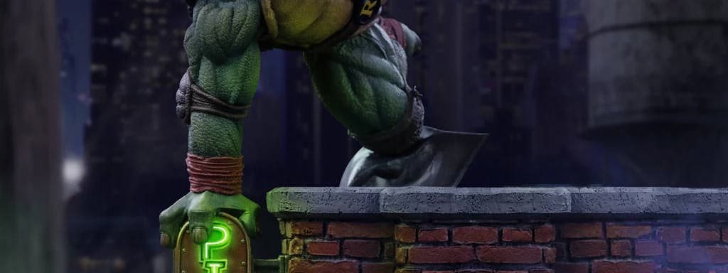 Рафаэль из вселенной «Черепашек-ниндзя» получит новую статую от Iron Studios