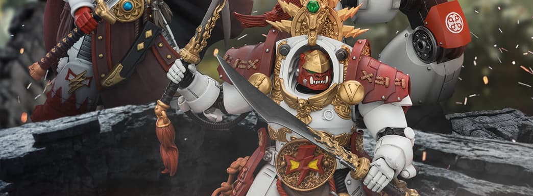 JoyToy выпустит фигурки Цинь Са и Хибу Хана из Warhammer: The Horus Heresy