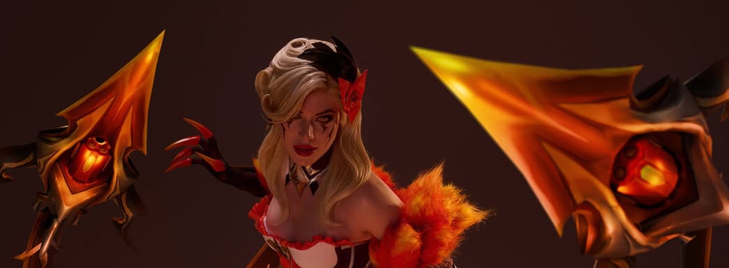 Seductora demoníaca: cosplayer encarna a Evelynn de League of Legends con un skin de vaquera
