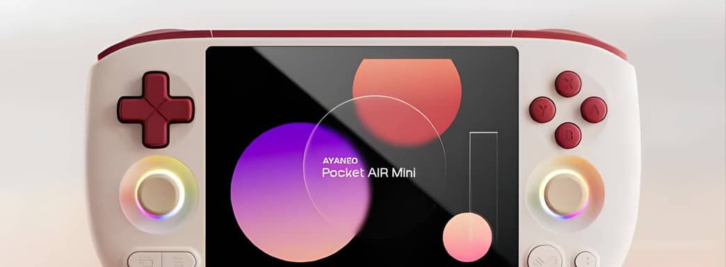 Ayaneo presenta la consola portátil y económica Pocket Air Mini para jugadores retro