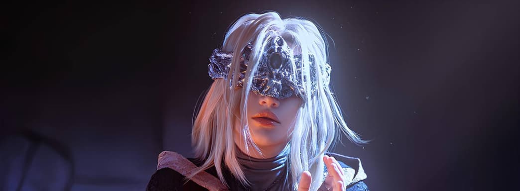 "Welcome to the Bonfire": cosplayer embodied the image of the Fire Keeper from Dark Souls 3