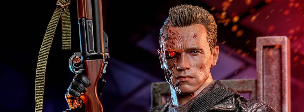 "Hasta la vista, baby": Hot Toys lanza una figura del T-800 dañado en batalla de la película "Terminator 2: El juicio final"
