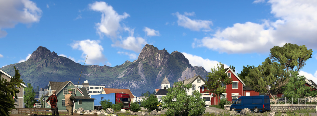 Авторы Euro Truck Simulator 2 показали первый геймплей северного дополнения Nordic Horizons