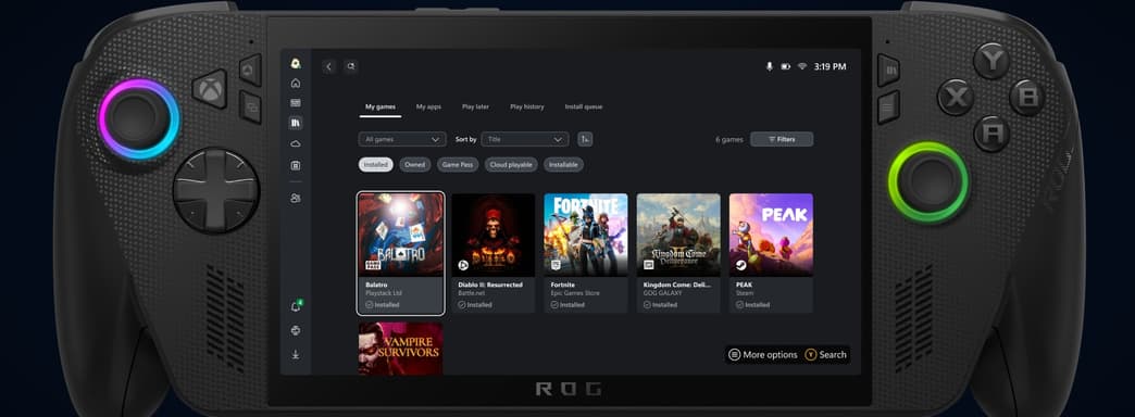 Все игры в одном месте. Xbox объединяет библиотеки на ПК и портативных устройствах
