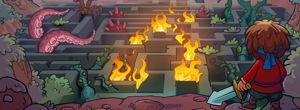 Маленькие разборки в большом лабиринте. Обзор отечественной инди Lord Ambermaze