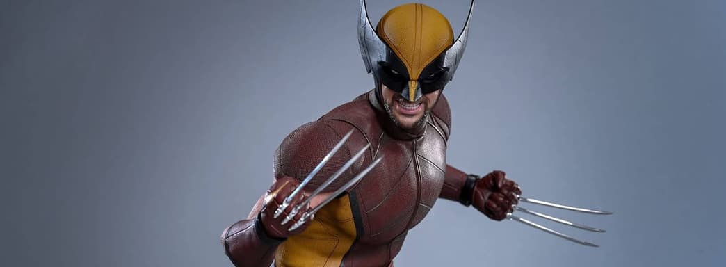 Hot Toys presenta la figura de Wolverine de la película "Deadpool y Wolverine" con el clásico traje marrón y beige