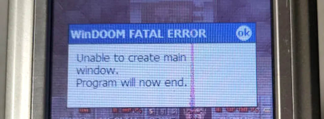 El shooter DOOM se mantuvo encendido durante más de dos años en una PDA de 20 años: el juego finalmente se bloqueó