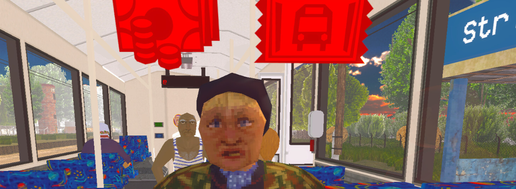 En Steam se lanzó el simulador de conductor Troleu con pensionistas de combate y otros pasajeros pintorescos