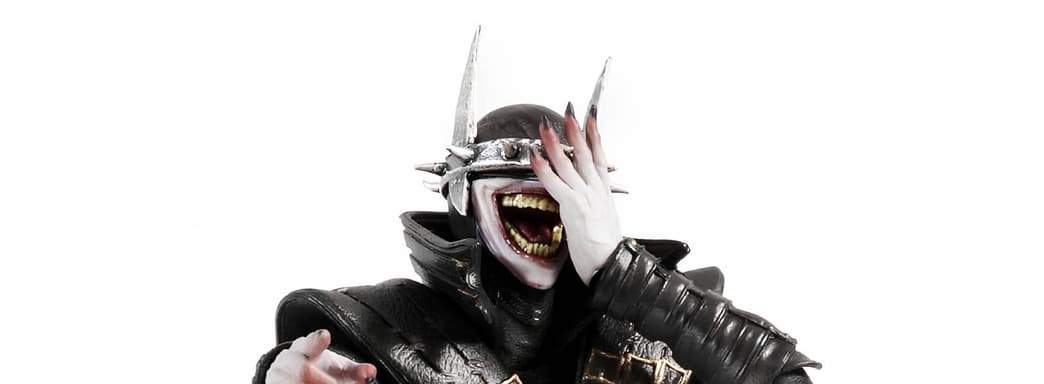 U-P-Finegures abre la preventa de la figura de "Batman que ríe" del cómic Dark Nights: Metal