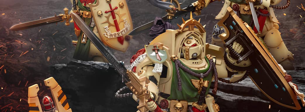 Терминаторы Тёмных Ангелов: JoyToy открыла предзаказ на фигурки Рыцарей Крыла Смерти из Warhammer 40,000