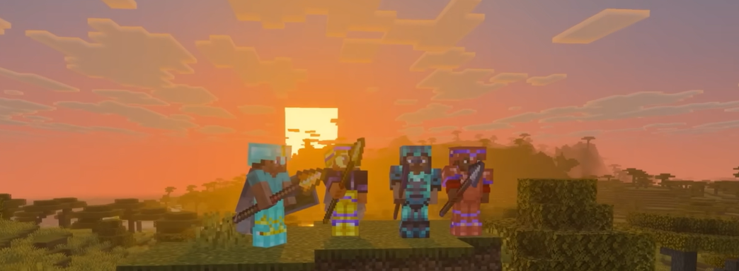 В Minecraft появится подводный маунт, зомби-лошадь и новое оружие — показали обновление Mounts of Mayhem