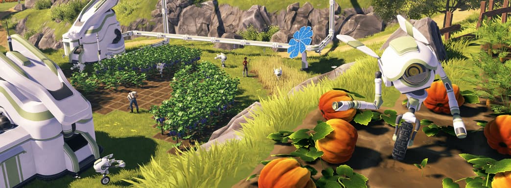 Los autores de House Flipper mostraron el juego de granjas Farmbotic