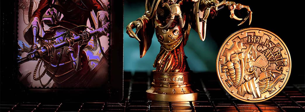 Письмо от архимагоса-доминуса: Starforged выпустила сургучную печать Велизария Коула из Warhammer 40,000