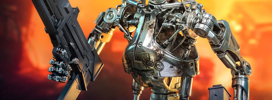 Hot Toys Opens Pre-Order for Battle-Damaged T-800 Endoskeleton Figure from \"Terminator 2: Judgment Day\"