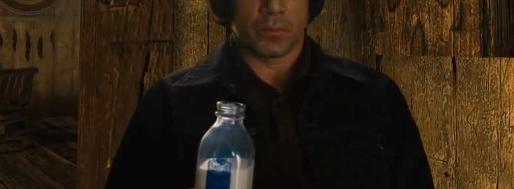 Блогер отправил киллера Антона Чигура из «Старикам тут не место» в мир TES V Skyrim