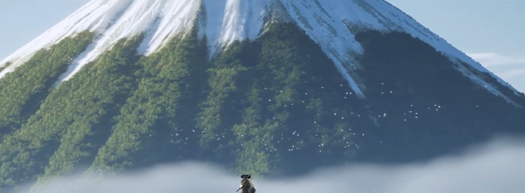 Крупная гора в Ghost of Yotei не декорация — разработчики предвидели, что игроки на неё залезут, и оставили практичный сюрприз