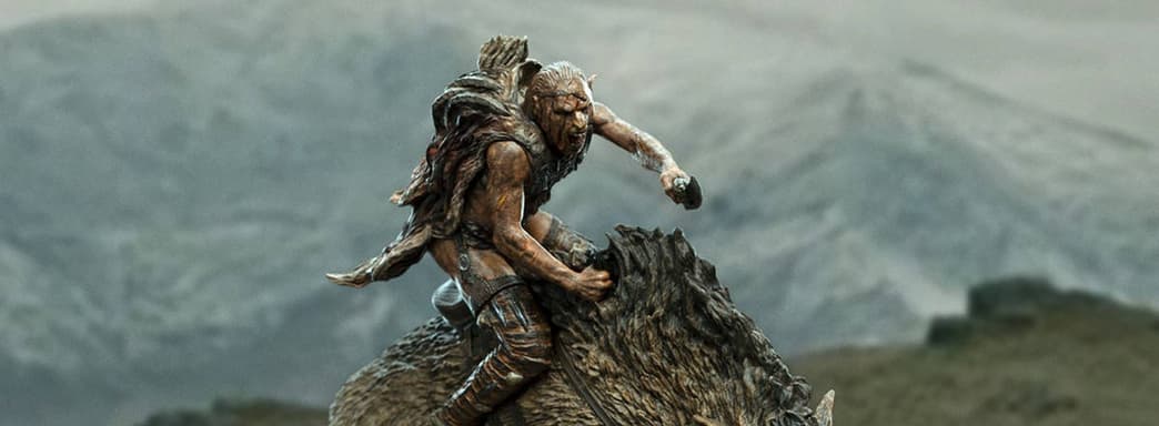 Weta Workshop Opens Pre-Order for Sharku on Warg Statue from \"The Lord of the Rings: The Two Towers\"