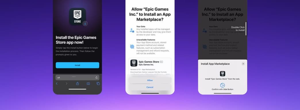Apple simplificó la instalación de tiendas de terceros tras la demanda con Epic Games. Los rechazos se redujeron tres veces