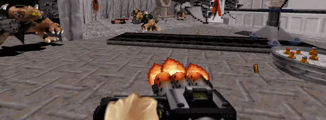 Un modder muestra un remake voxel de Duke Nukem 3D