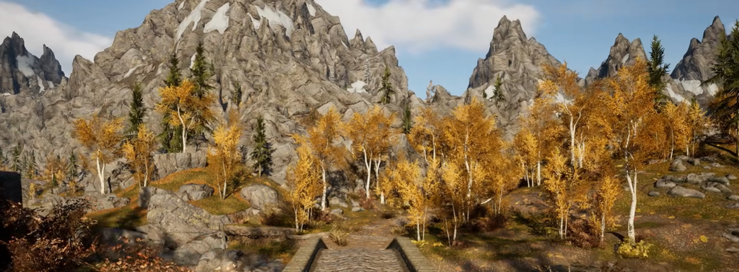 Lanzamiento de una actualización del remake de Skyrim hecho por fans en el motor Unreal Engine 5.6