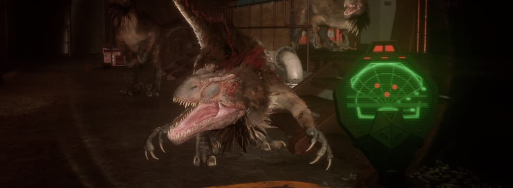 Like Alien Isolation, but with dinosaurs. Deathground horror released