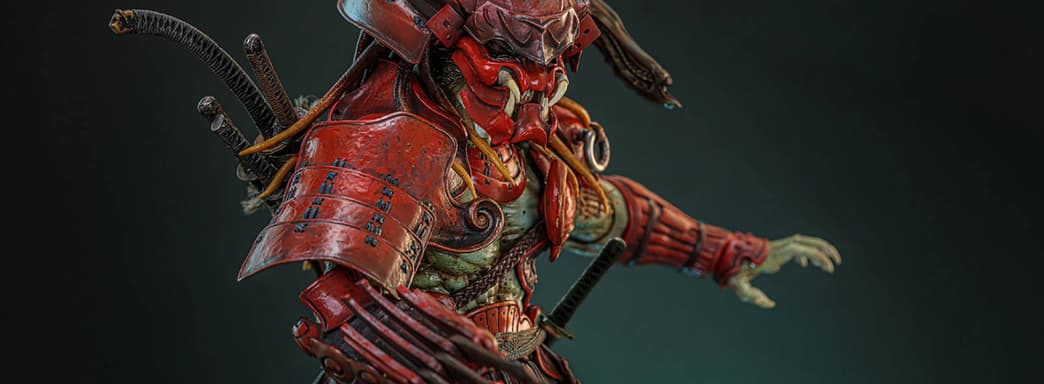 Cazador de xenomorfos: Hot Toys lanza una figura del Depredador Samurái del universo de "Alien"