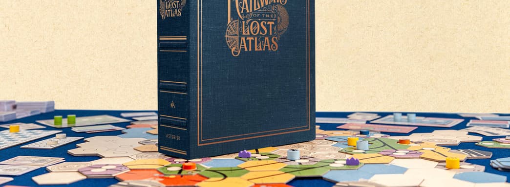 Primera edición localizada en Rusia de "18xx": Se abre el pedido anticipado del juego de mesa "Ferrocarriles del Atlas Perdido"