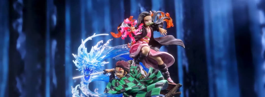 Prime 1 Studio abrirá la preventa de la estatua de Tanjirō y Nezuko Kamado del manga "Guardianes de la Noche"