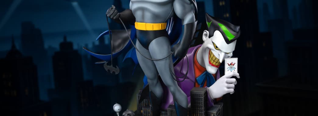 Para los fans de la serie animada de "Batman": las estatuas del Caballero Oscuro de Legendary Beast Studios se agotaron en un día