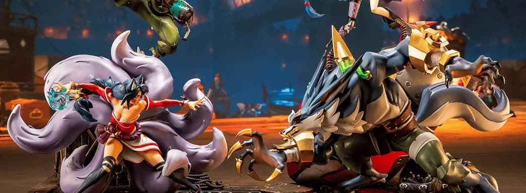 PureArts and Riot Games open pre-orders for Jinx, Warwick, Ahri, and Ekko statues from fighting game 2XKO