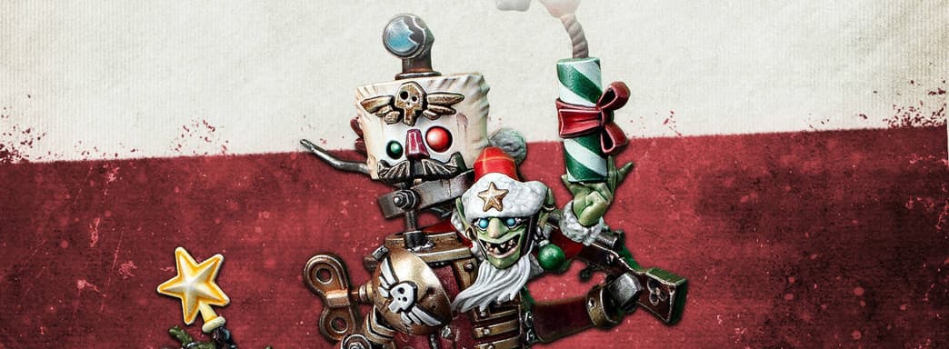 Красный Гоббо из Warhammer 40,000 получит новую рождественскую миниатюру и новеллу