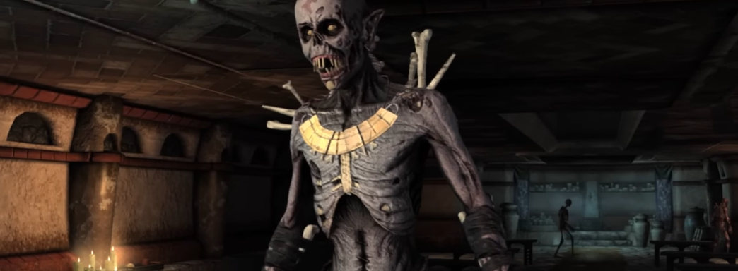 Новые скриншоты Skywind, ремейка Morrowind на движке Skyrim. Представили переделанную родовую гробницу