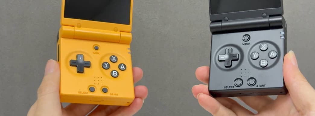 Miyoo показала распаковку портативной и раскладной ретро-консоли Mini Flip