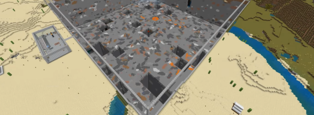 Два года работы за 30 секунд — фанат Minecraft показал таймлапс раскопок древнего города