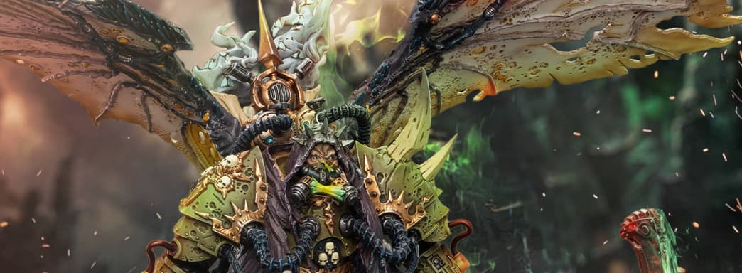 Принц Разложения: JoyToy открыла предзаказ на фигурку демонического примарха Мортариона из Warhammer 40,000