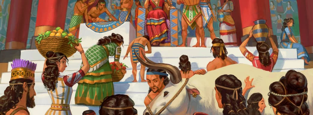 Судьба минойской цивилизации: настольная игра «Minos: Dawn of the Bronze Age» выйдет на русском языке