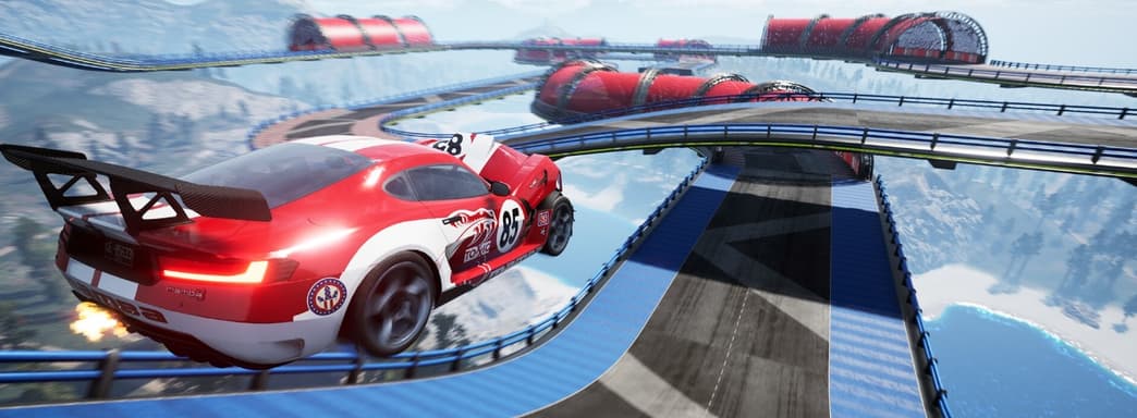 Se filtran 40 minutos de gameplay de Wreckreation, un juego de carreras arcade con destrucción