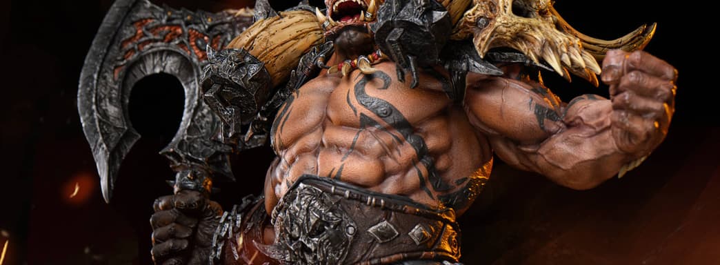 "¡Yo soy el jefe de la Horda!": HAOZI Studio abre el pedido anticipado de una estatua no oficial de Garrosh de World of Warcraft