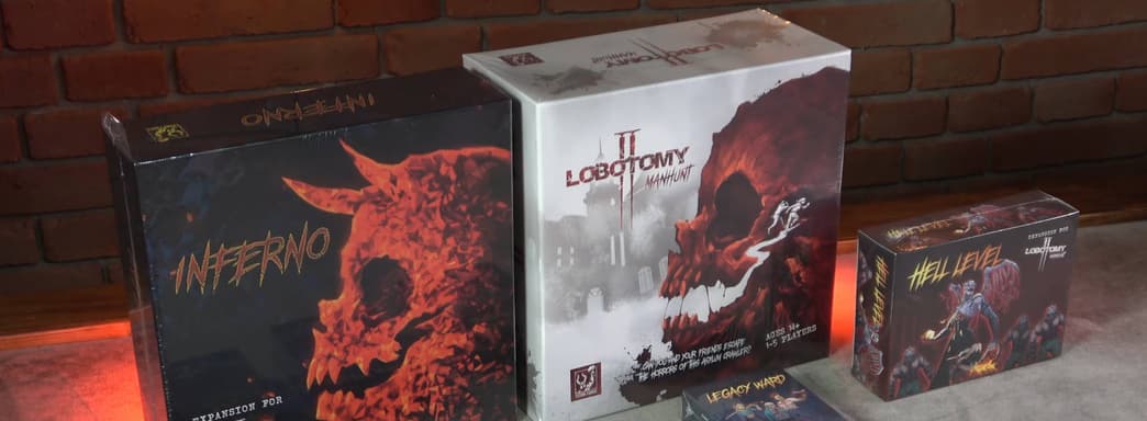 Supervivencia en un hospital psiquiátrico: el juego de mesa "Lobotomía II. Cacería humana" estará disponible para pre-pedido en noviembre